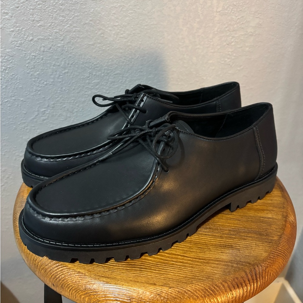 NWOT men’s moc-like leather shoe from Zara, size 45